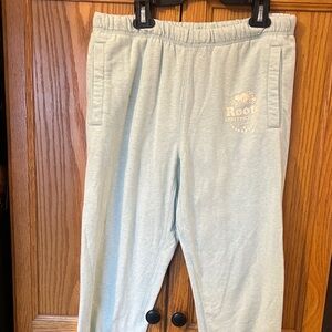 Roots Light Green Joggers